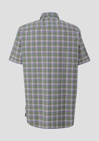 s.Oliver Regular fit Button Up Shirt in Green