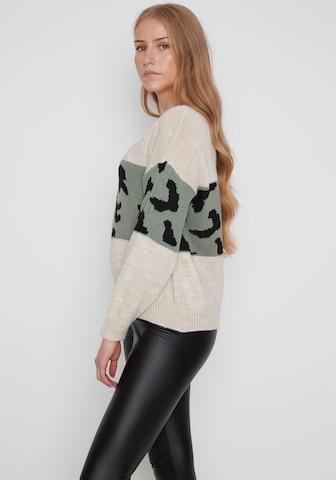 Hailys Pullover 'Sia' i beige