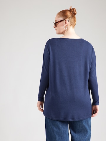 ONLY Carmakoma T-shirt 'CARMALBA' i blå