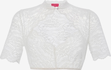 Krüger Madl Traditional blouse in Beige: front