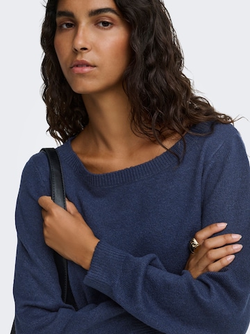 JDY - Vestido de punto en azul