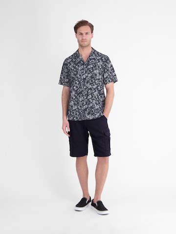 LERROS Regular fit Overhemd in Blauw