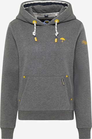 Sweat-shirt Schmuddelwedda en gris : devant