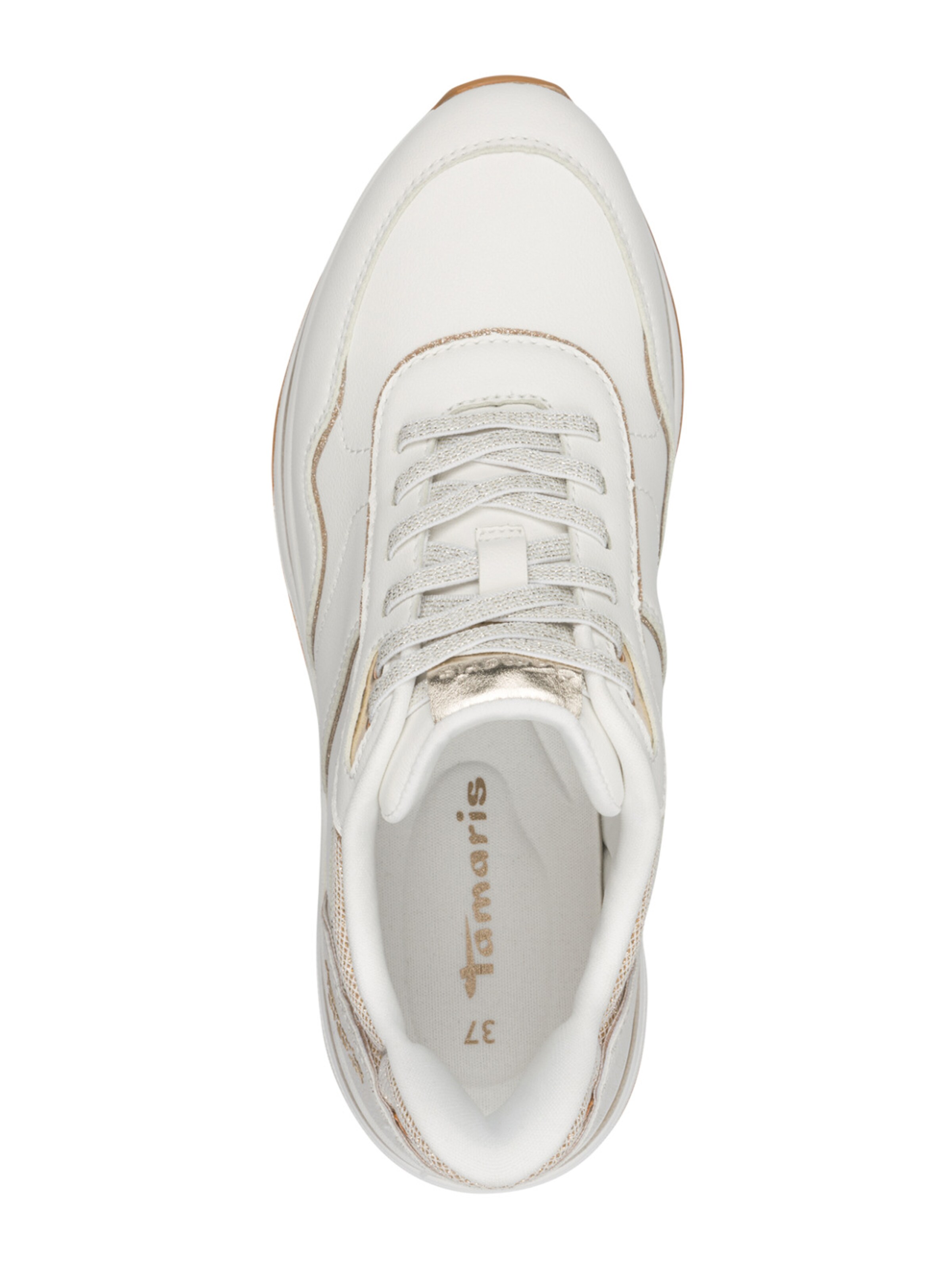 Tamaris Platform trainers in White