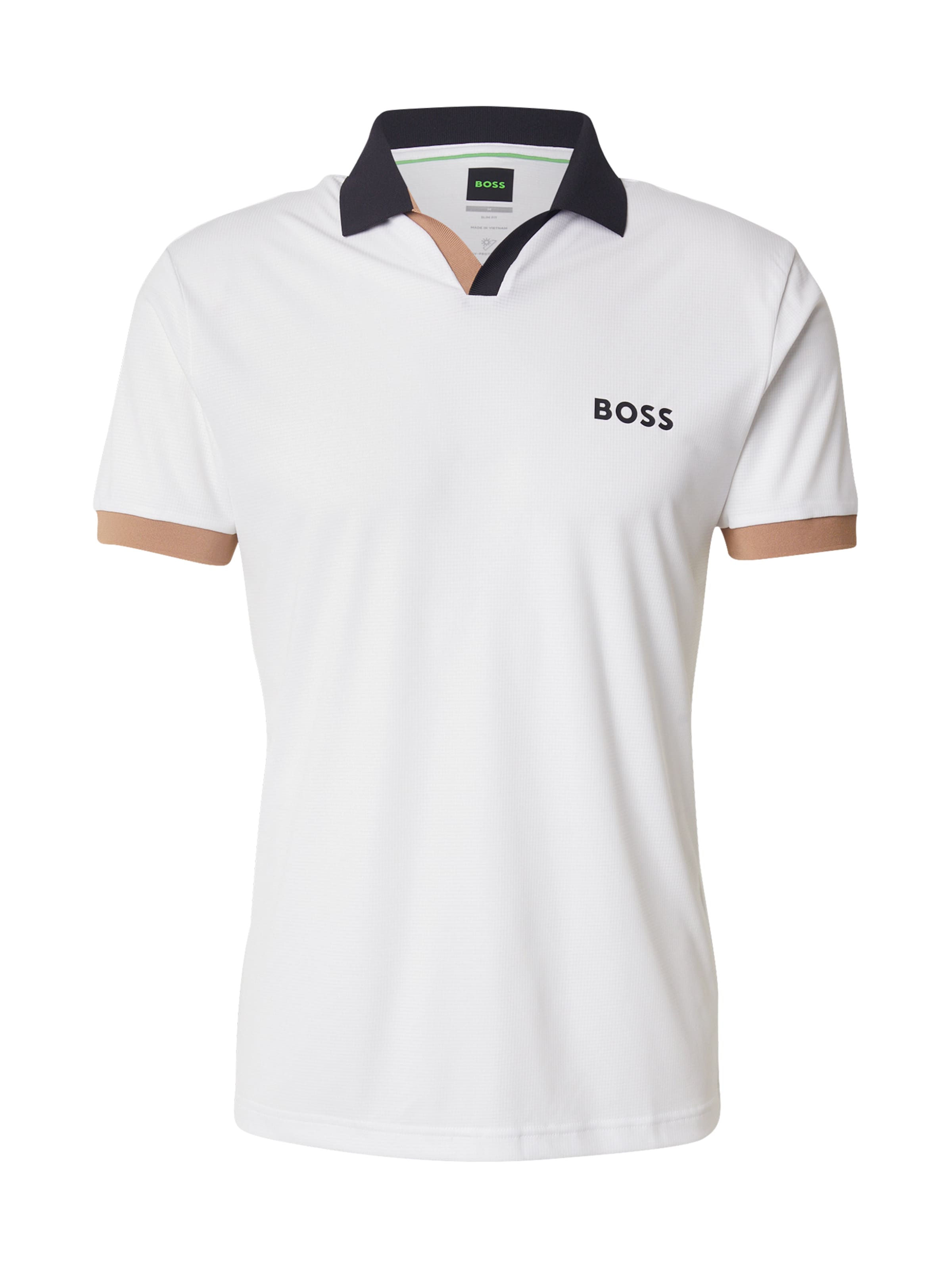 BOSS Funktionstopp 'Palle' i vit: framsida