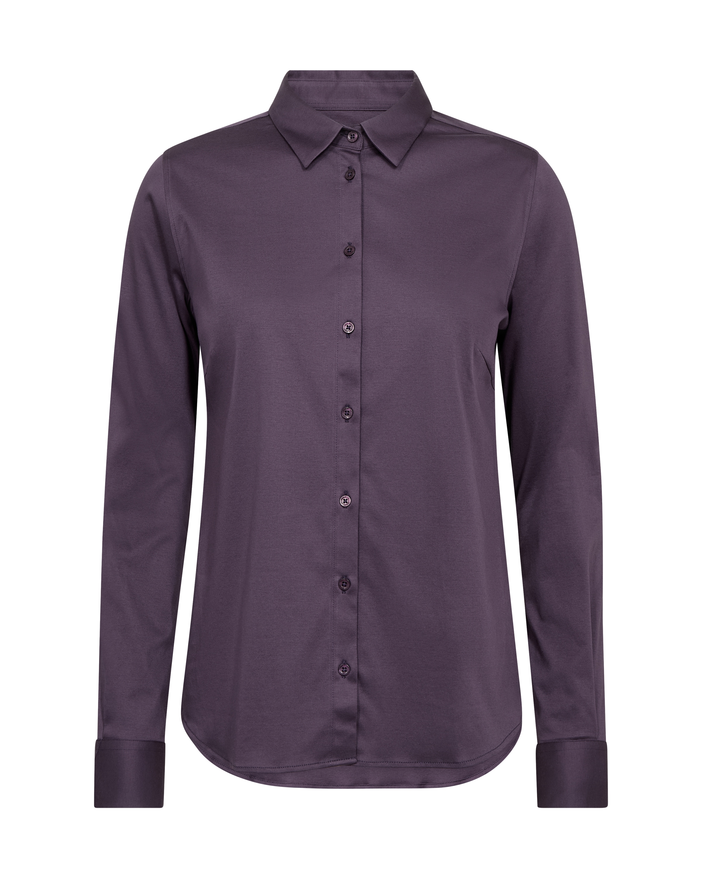 MOS MOSH Blouse 'Tin ' in Lila: voorkant