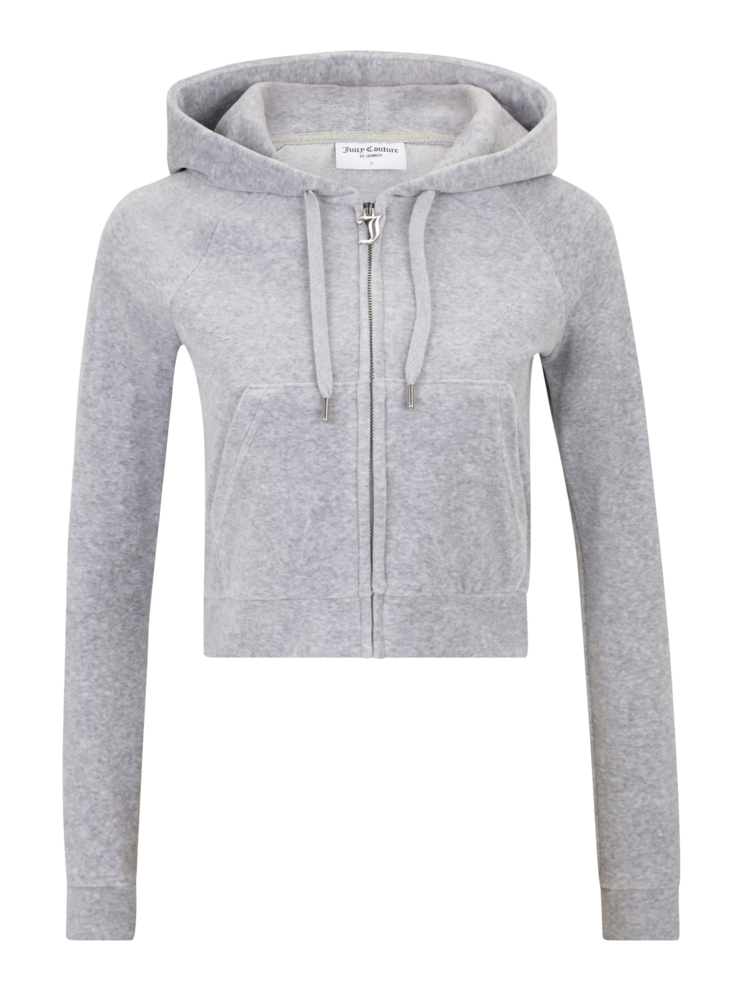 Veste de survêtement 'MADISON' Juicy Couture Petite en gris : devant