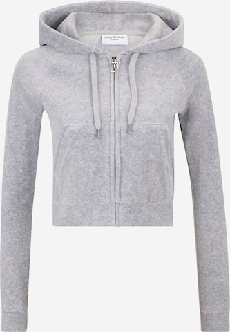Giacca di felpa 'MADISON' di Juicy Couture Petite in grigio: frontale