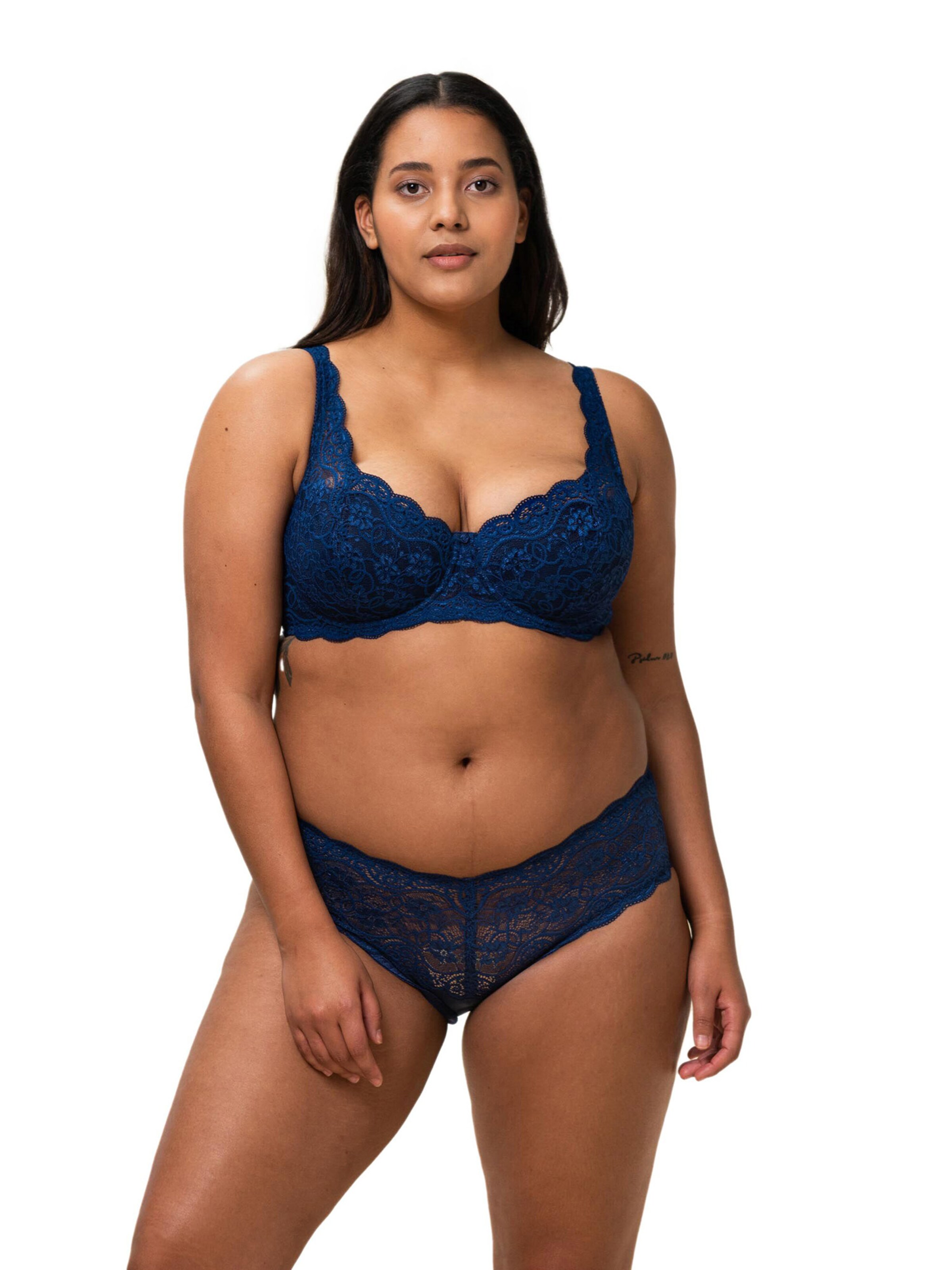 TRIUMPH Triangle Bra ' Amourette 300 ' in Blue