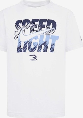 NIKE Functioneel shirt 'Speed Of Light' in Wit: voorkant