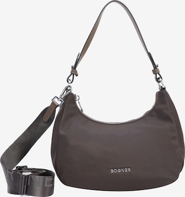 BOGNER Shoulder Bag 'Klosters' in Brown: front