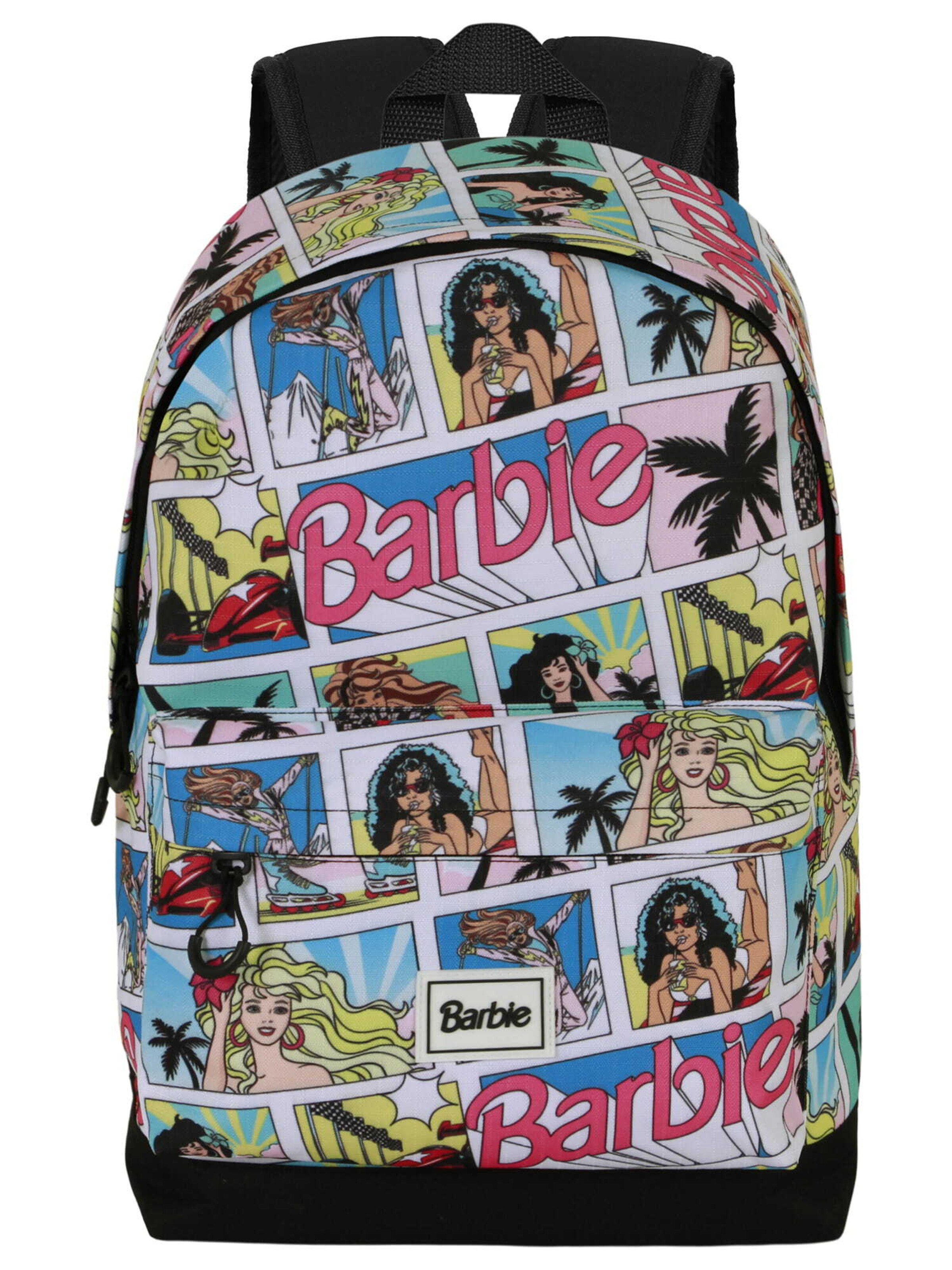 Sac à dos 'Barbie' Mattel en noir : devant