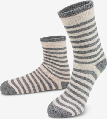 Chaussettes normani en beige