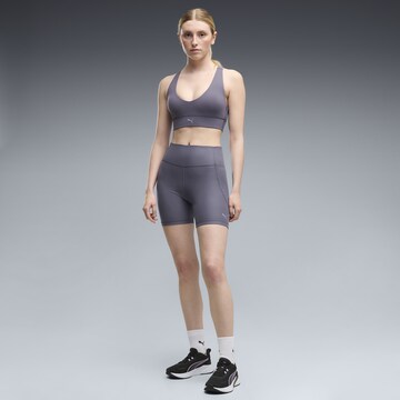 Skinny Pantalon de sport 'Cloudspun' PUMA en gris