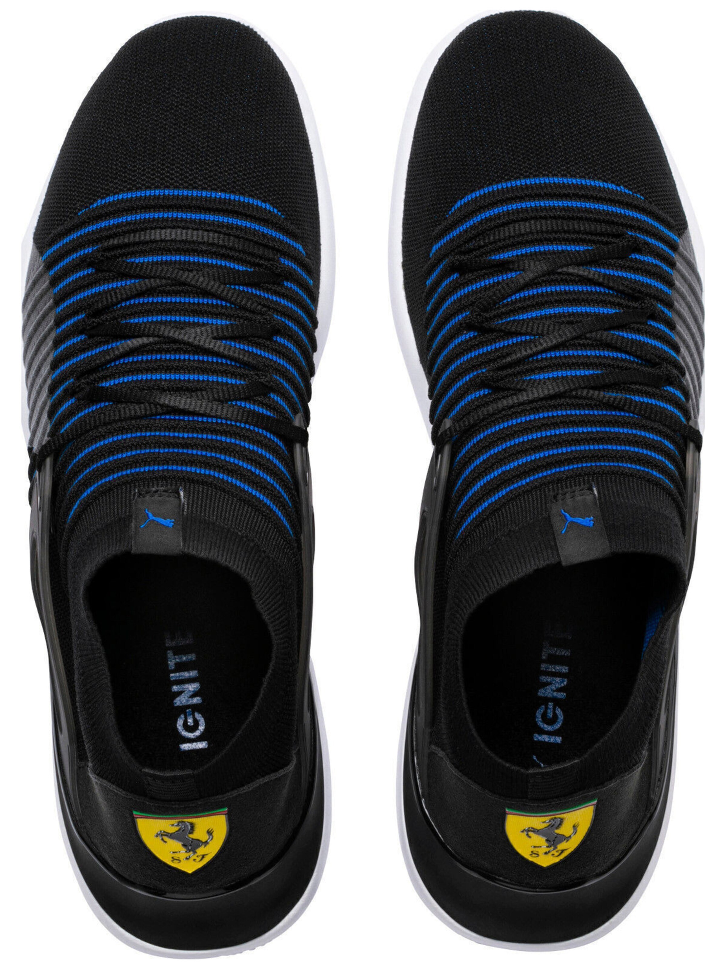 Scarpa sportiva 'Scuderia Ferrari Evo Cat Ii Sock Lace' di PUMA in nero