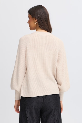 Cardigan ' ERETTA CAR 4 ' Fransa en beige