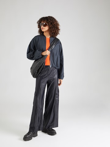 Wide leg Pantaloni cu buzunare 'TESEO' de la Max Mara Leisure pe negru
