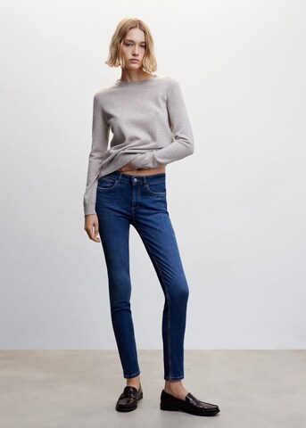 MANGO Skinny Jeansy w kolorze niebieski