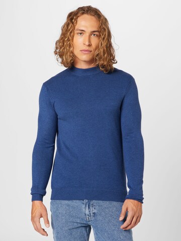 TOM TAILOR Trui in Blauw: voorkant