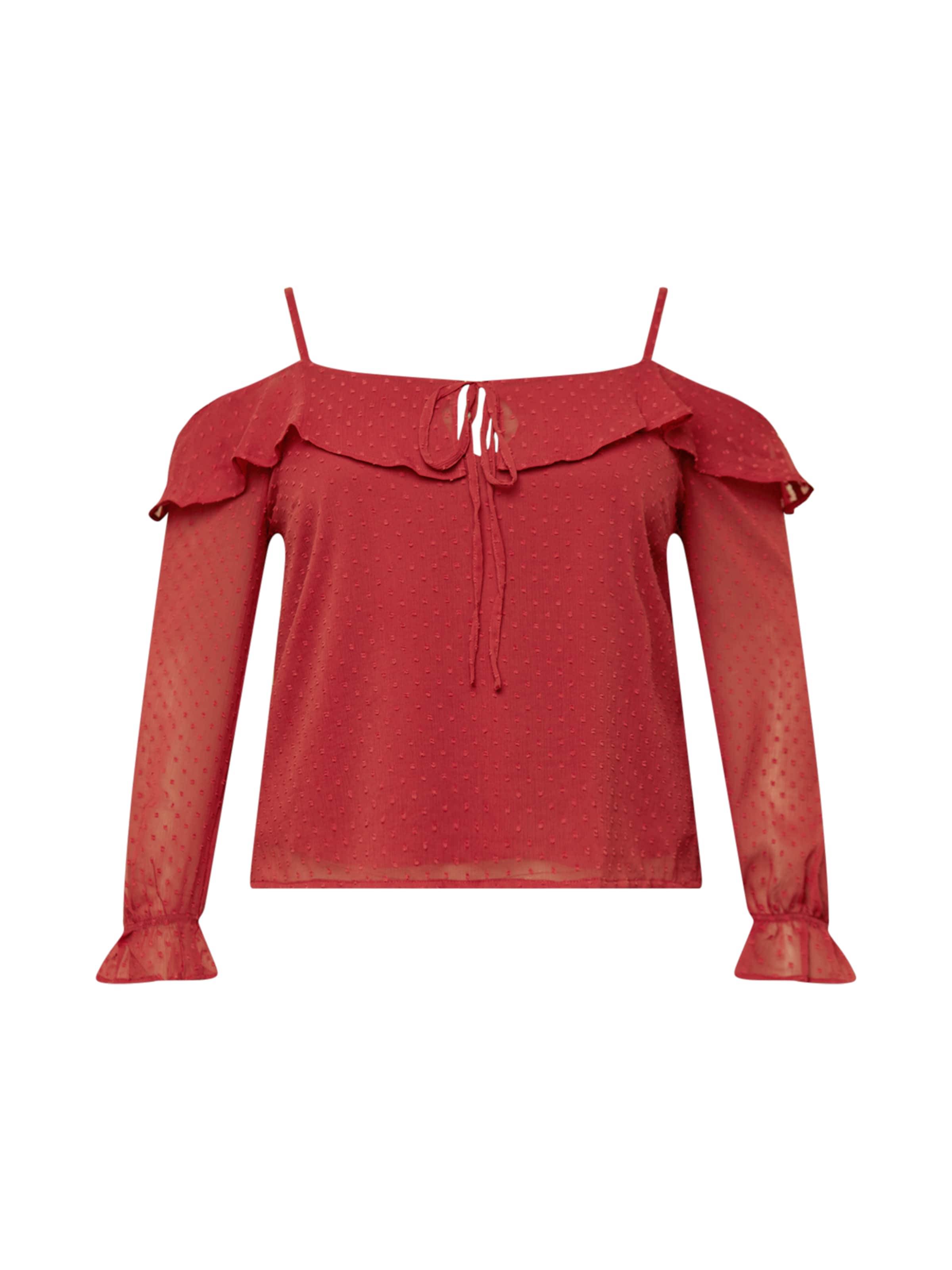 ABOUT YOU Curvy Blouse 'Marika' in Pink: front