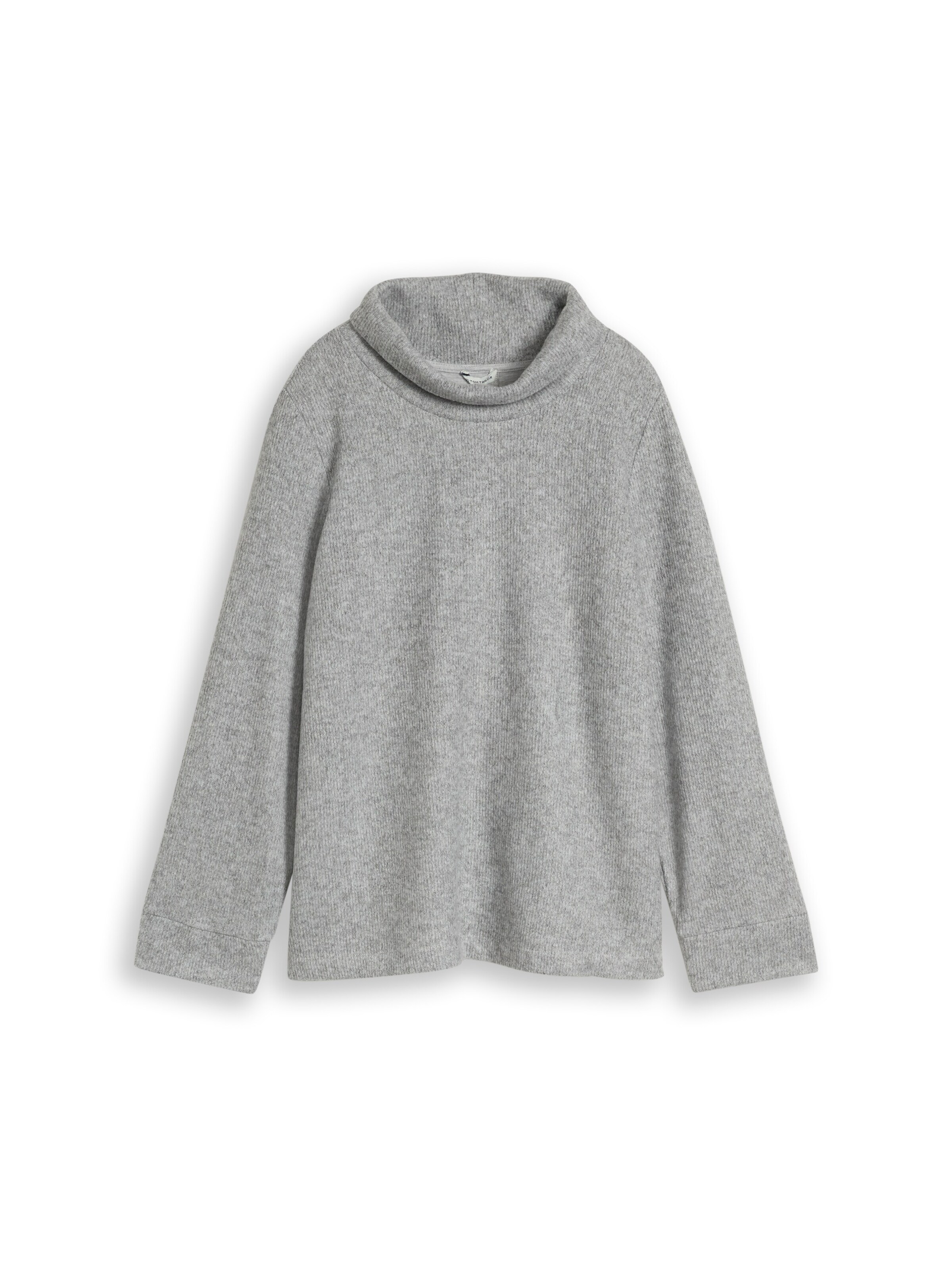 Tom Tailor Women + Sweater in Grey: front
