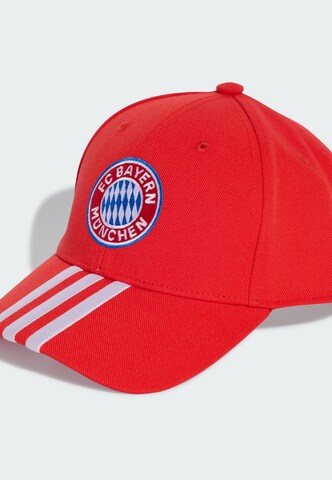 Cappello da baseball sportivo 'FC Bayern München Home' di ADIDAS PERFORMANCE in rosso