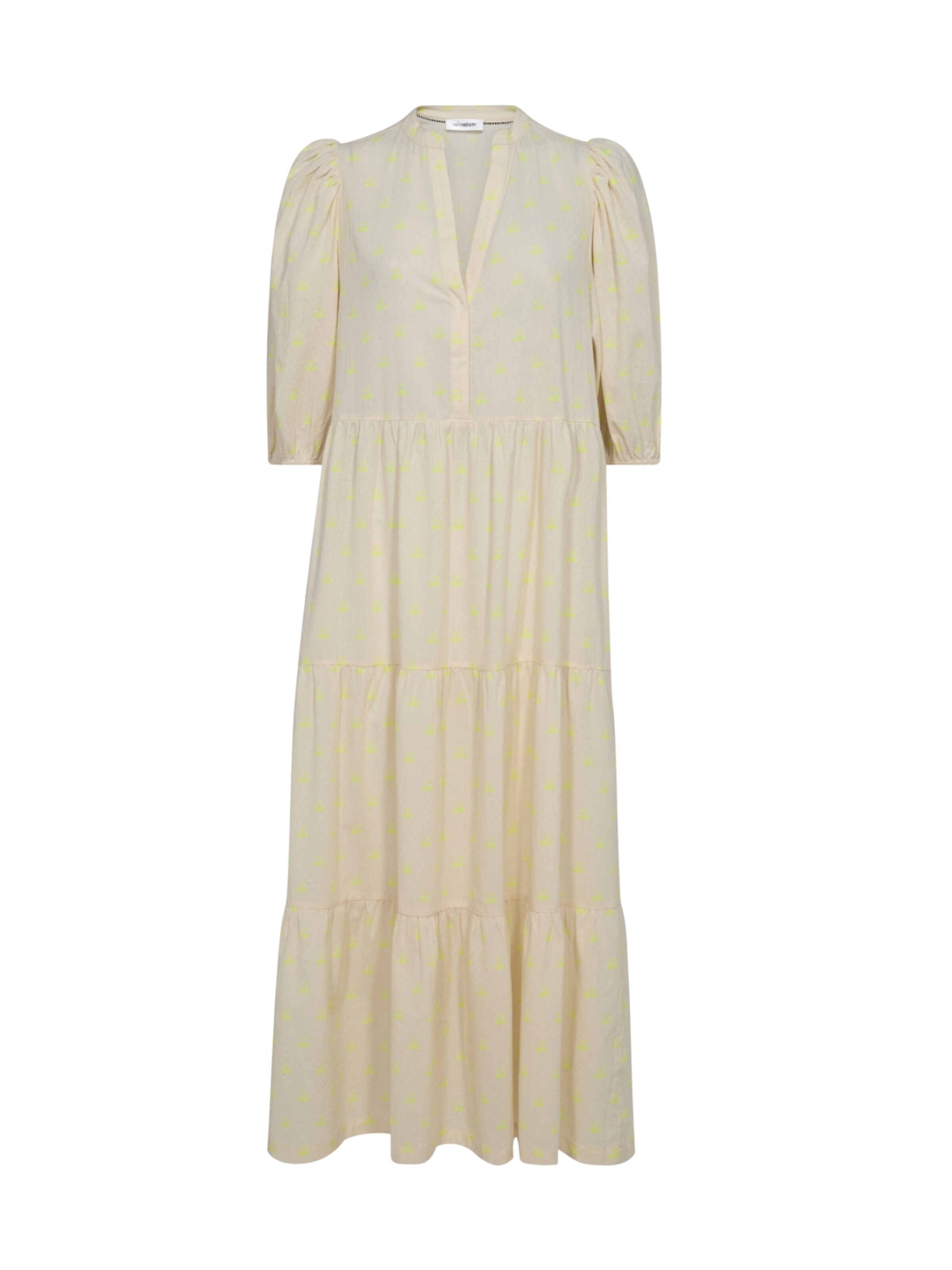 co'couture Mekko 'Cherry' värissä keltainen: etupuoli