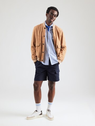 Regular fit Camicia 'O'Sullivan' di Bruun & Stengade in blu