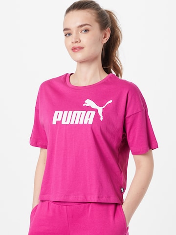 PUMA Функциональная футболка в Ярко-розовый: спереди