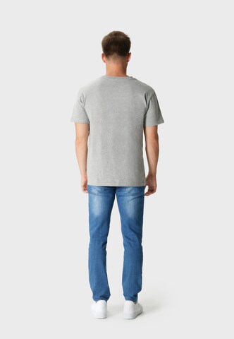 Oldskull Shirt 'Asian Temple' in Grey