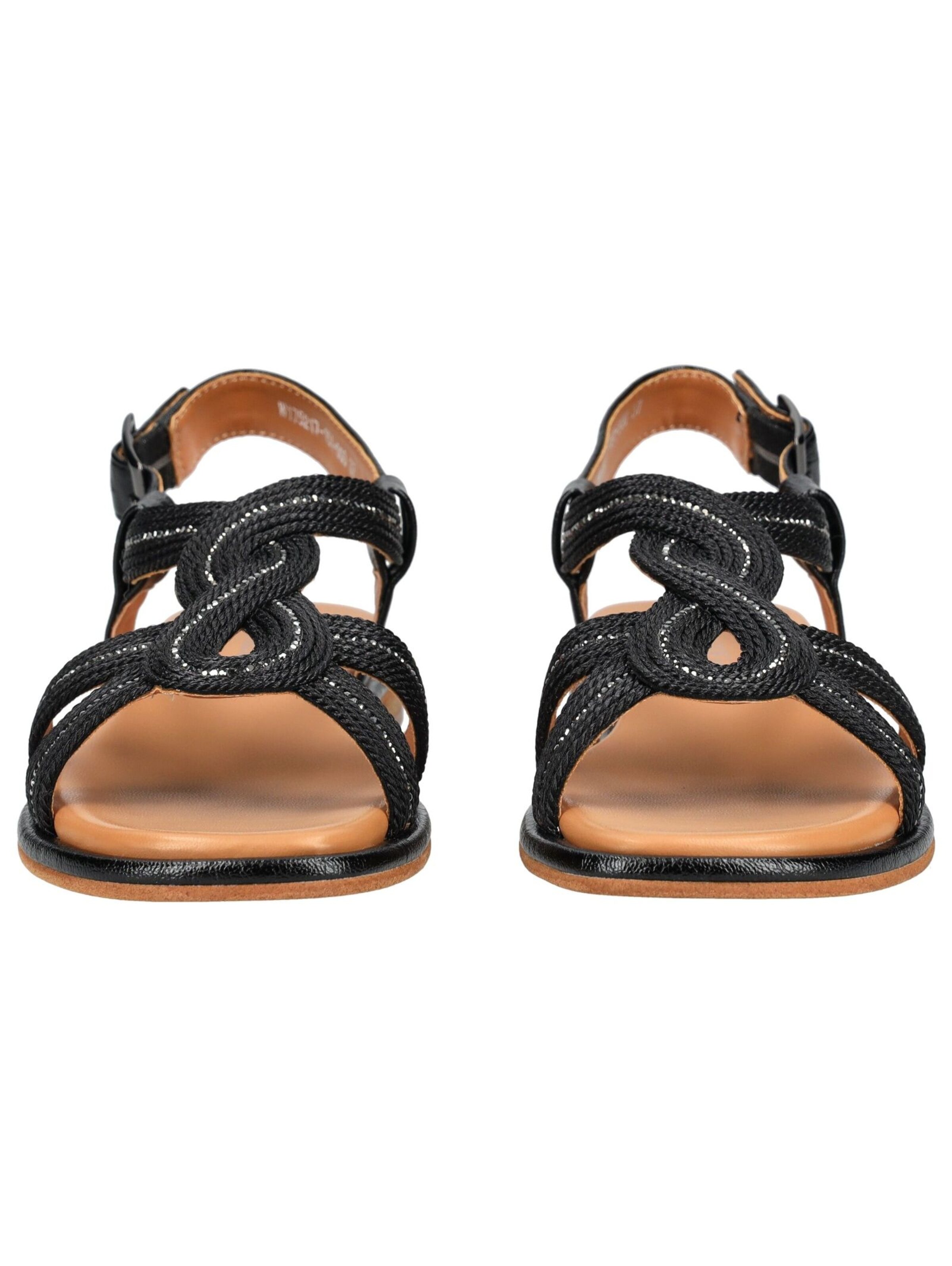 Regarde le Ciel Sandalen met riem in Zwart