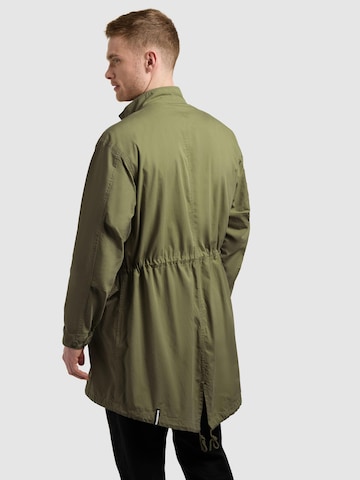 khujo Between-seasons coat in Green