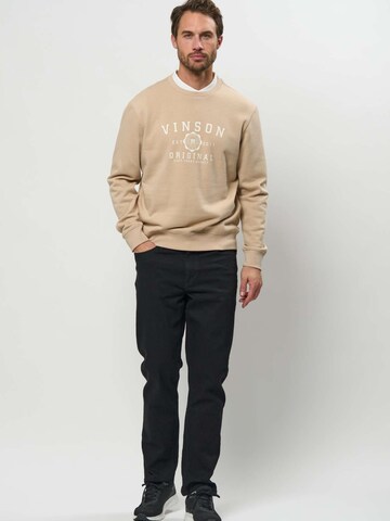 VINSON Neulepaita 'VMToke' värissä beige