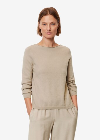 Marc O'Polo Sweater in Beige: front