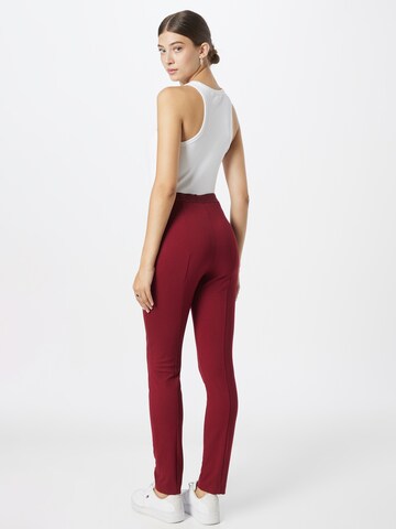 Slimfit Leggings 'Audrey' de la TOMMY HILFIGER pe roșu