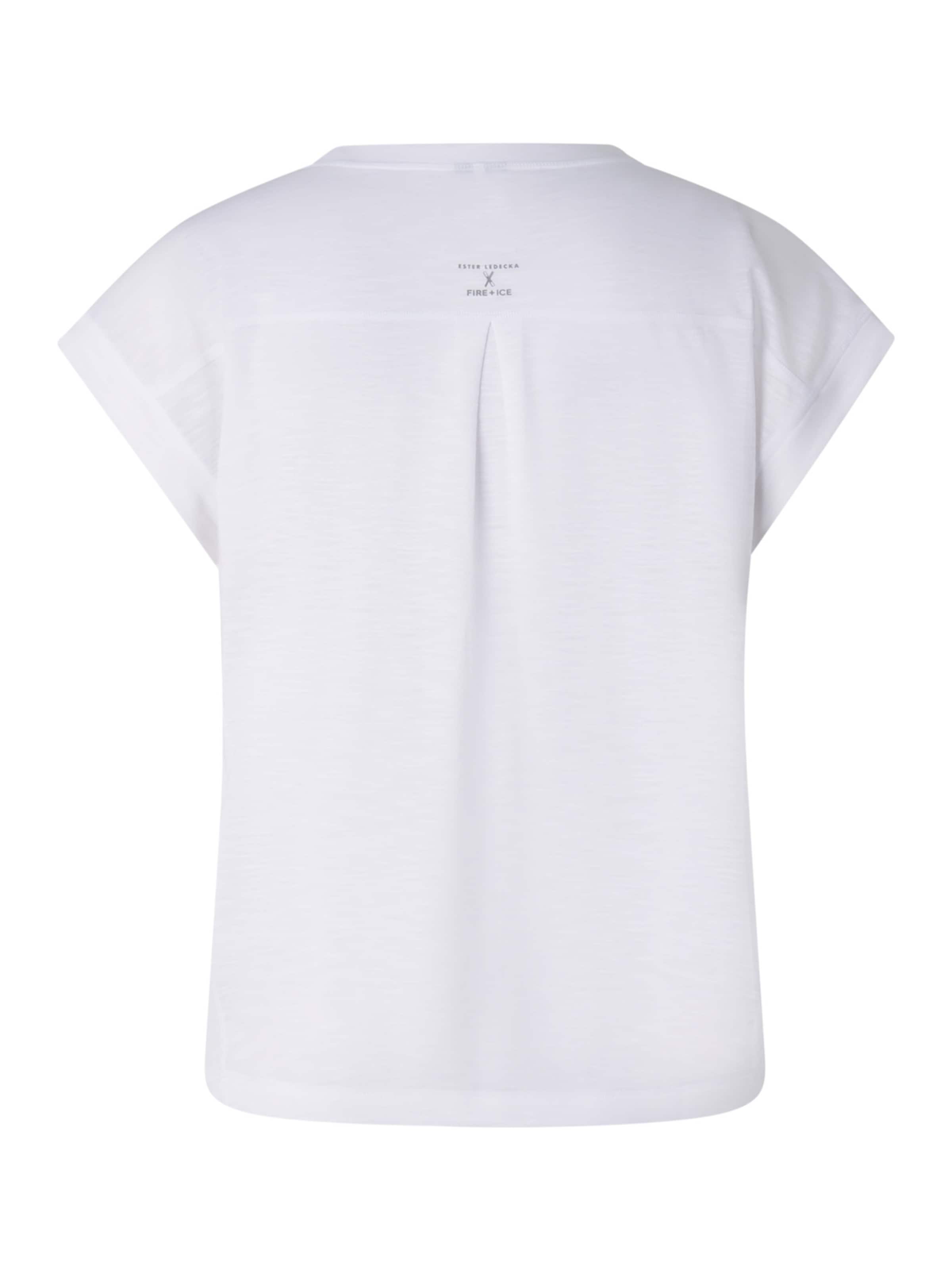 Bogner Fire + Ice T-Shirt 'Dahlia' in Weiß