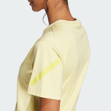 Tricou funcțional 'Z.N.E.' de la ADIDAS SPORTSWEAR pe galben