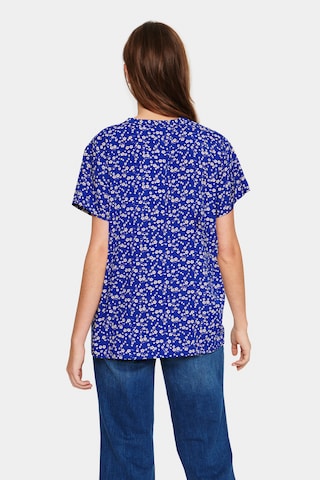 SAINT TROPEZ - Blusa 'Tate' em azul