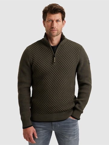 PME Legend Sweater in Green: front