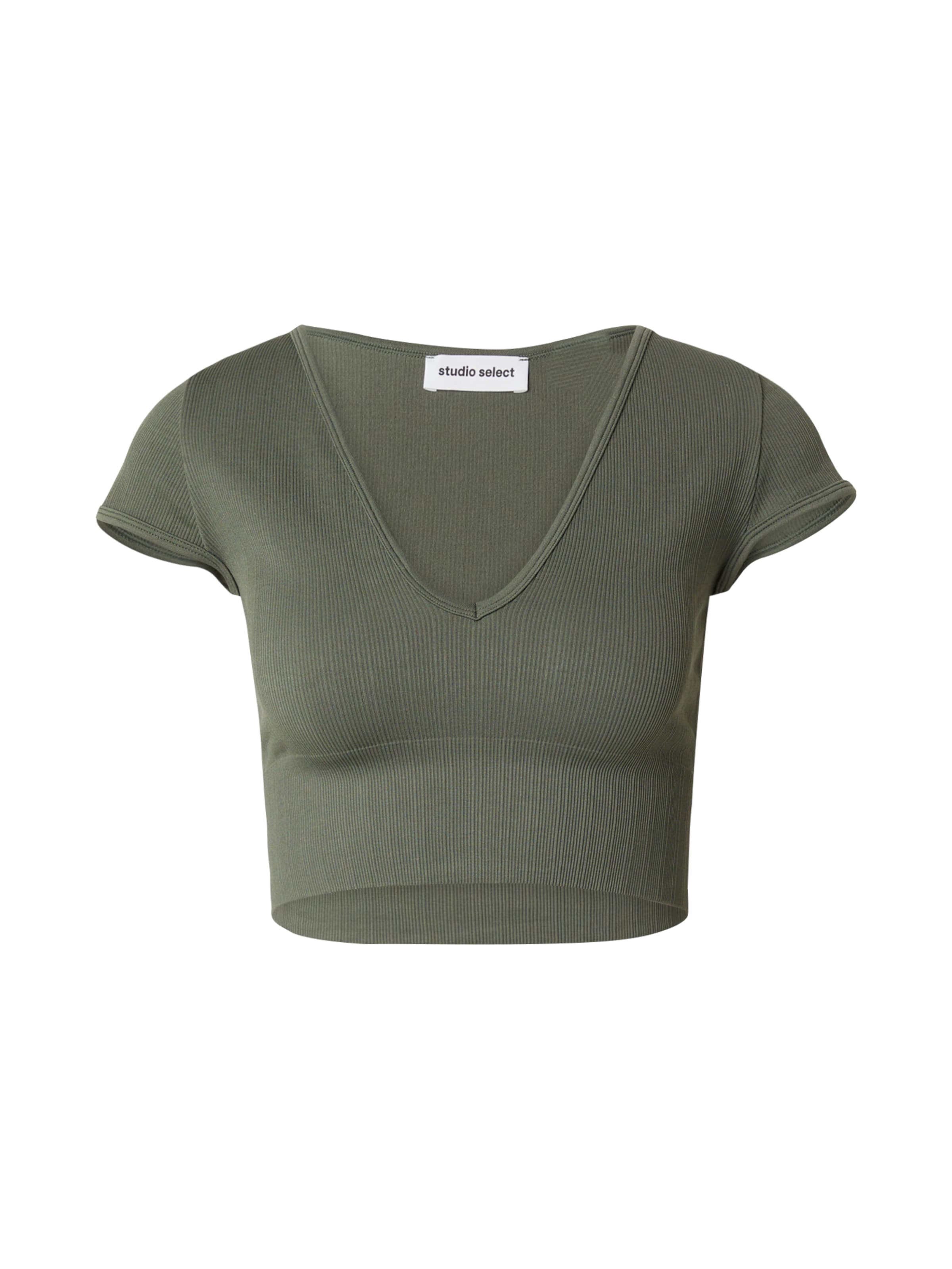 studioselect T-shirt 'Ellen' i grön: framsida