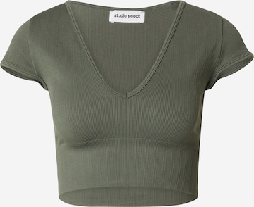 STUDIO SELECT - Camiseta 'Ellen' en verde: frente