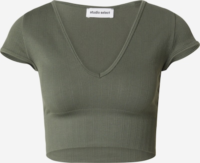 STUDIO SELECT T-Shirt 'Ellen' in oliv, Produktansicht