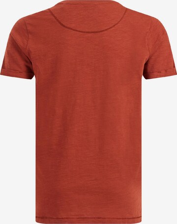 WE Fashion T-Shirt 'Herold' in Braun