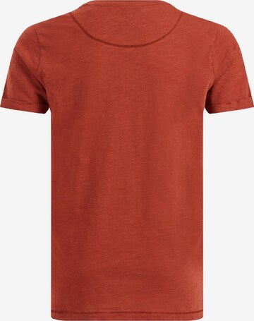 T-Shirt 'Herold' WE Fashion en marron
