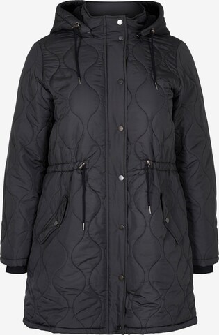 Zizzi Jacke in Schwarz: predná strana