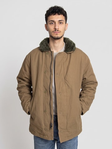 Brixton Übergangsjacke '20th Anniversary'‌‌‌‌‌‌‌ in Grün: Vorderseite