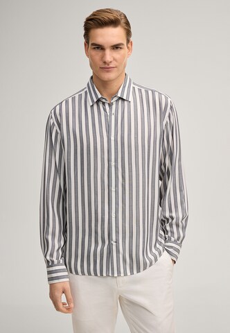 JOOP! Comfort fit Button Up Shirt 'Matty' in Blue: front