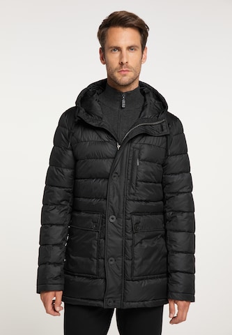 DreiMaster Klassik Winter Jacket in Black: front