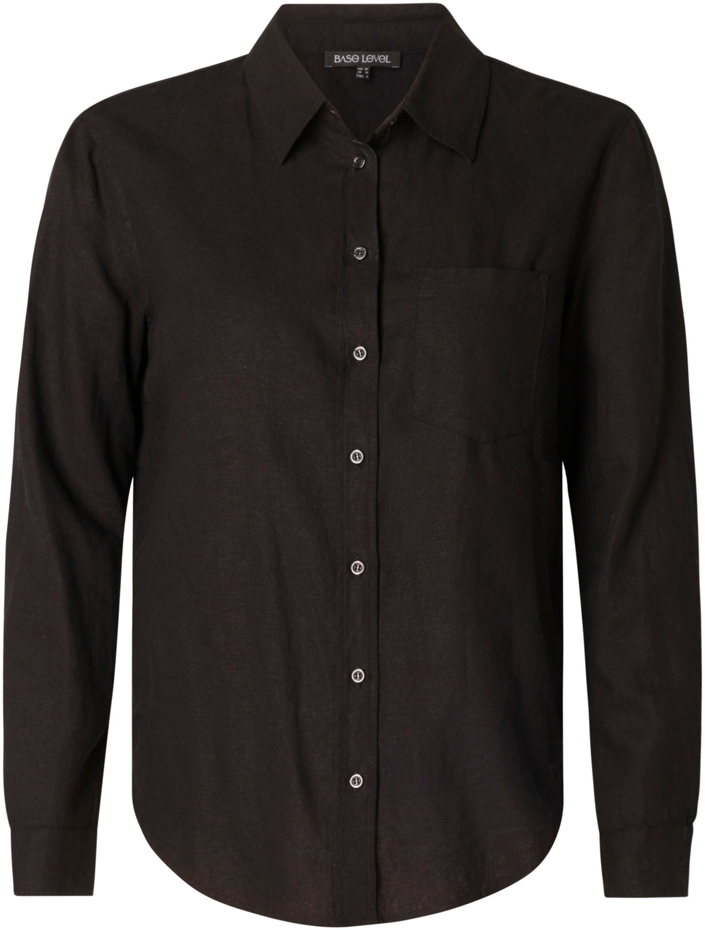 BASE LEVEL Blouse in Black: front