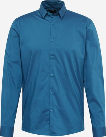 ESPRIT Button Up Shirt in Blue: front